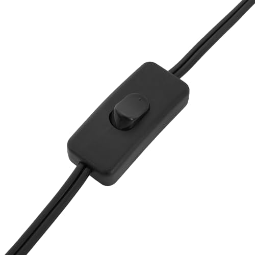 Industrial Swing Arm Wall Lamp Plug-in Wall Lights with On/Off Cord Matte Black Metal Industrial Reading Light Fixture Wall Mounted for Bedside Bedroom Living Room Adjustable Lampshade 360degree