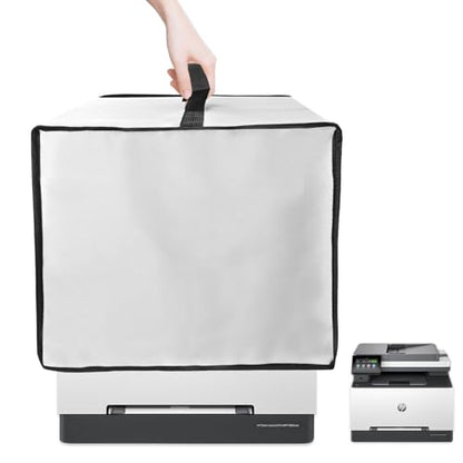 Printer Cover for HP LaserJet Pro MFP 3301sdw Printer (Silver) | Anti-Static Waterproof Dustproof Cover, Heavy Duty Printer Protective Case for HP Color Laserjet Pro Printer - color: Silver
