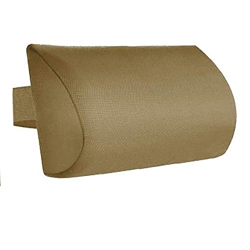 Ostlttyn Zero Gravity Chair Replacement Pillow Headrest with Elastic Band, Universal Soft Removable Padded Cushion Head Pillow for Zero Gravity Lounge Chair, Folding Patio Lawn Recliner Chair, Tan - color: Tan, size: 1 Pack