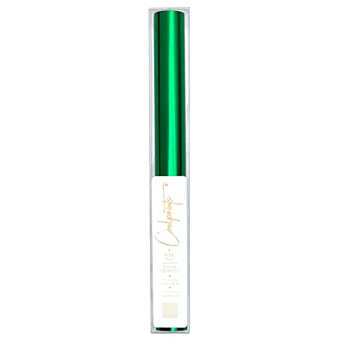 Coolprints Toner Foil Roll Laser & Laminator 12.6in x 32.8ft (Green) - color: Green