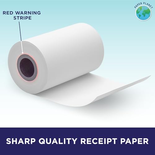 PaperPlanet Thermal Receipt Paper for Clover Compact POS C801 | 30 Rolls