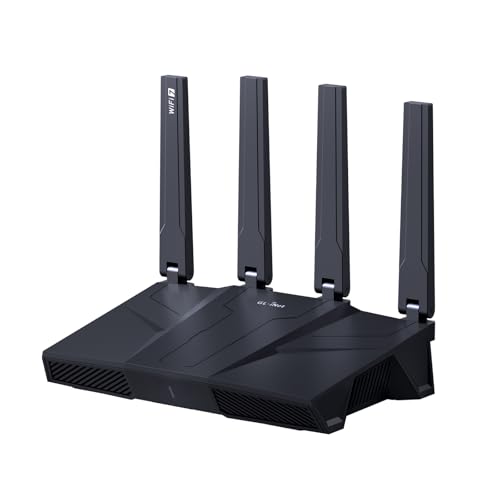 GL.iNet GL-BE9300 Flint 3 Tri-Band Wi-Fi 7 Router 5 x 2.5G VPN Router | Tri-Band Wi-Fi 7 with 6GHz, 9 Gbps wireless speed for smooth 8K streaming, low-latency gaming, and video calls