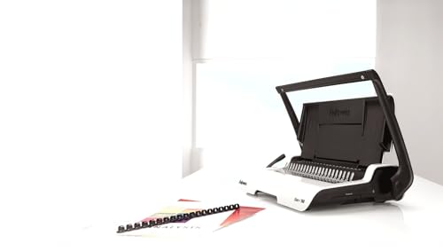 Fellowes Star+ Comb Binding Machine, Classroom Must-Haves Manual Binder, 15-Sheet Punch Capacity, Perfect for School Supplies & Classrooms (5006501)