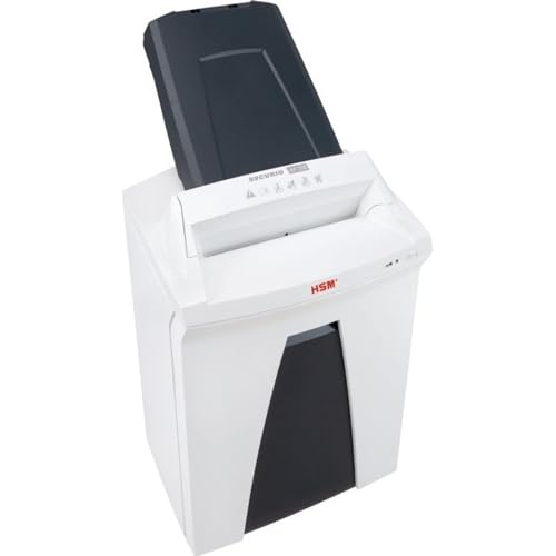 HSM SECURIO AF300 L4 Micro-cut Shredder with automatic paper feed; shreds up to 300 automatically/13 manually; 9 gallon capacity - size: 300 sheet, style: micro cut