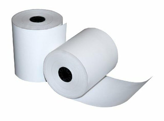 (10 Rolls) Cash Register and Point of Service Printer Paper 3 Inch X 128 Foot Rolls adding machine, register, and calculator rolls - Top of the Line Premium quality bond paper