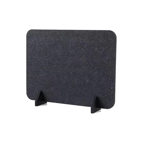 Desktop partition,Desk Privacy Divider, Desk Divider Acoustic, Desktop Privacy Panel Acoustic Partition, Reduce Noise and Visual Distractions, Home Offices Libraries Classroom(Black,40x50cm - color: Black, size: 40x50cm