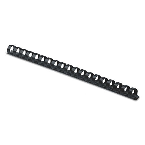 Fellowes Plastic Combs - Round Back, 3/8 Inch, 100 pack, Navy (52505) - color: Navy