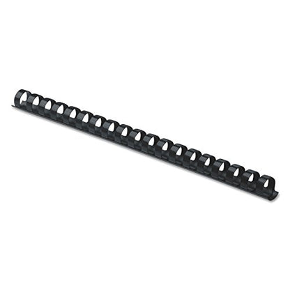 Fellowes Plastic Combs - Round Back, 3/8 Inch, 100 pack, Navy (52505) - color: Navy
