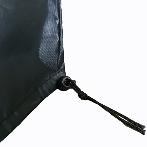 CPU Dust Cover, 6.5W x17D x14H Desktop PC Mid-Tower [Antistatic, Waterproof] Jacket Protector Medium PC Case Computer Host Cover - size: 6.5''W x 17''D x 14''H