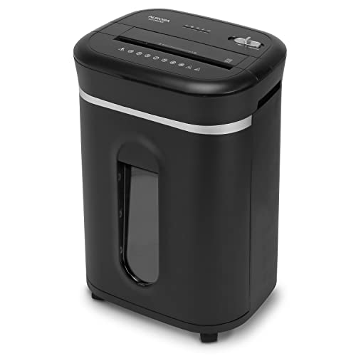 Aurora Long Duty Cycle 18-Sheet Crosscut Paper/CD/Credit Card Shredder, AntiJam Feature, 30-Minute Continuous Run Time, Large 6-gal Pullout Basket - size: 18-Sheet Long Duty CrossCut