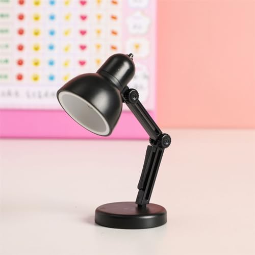 AYNEFY LED Desk Lamp Table Lamp with Detachable Magnetic Base Adjustable Brightness for Reading Work and Rest LED Desk Retro Design Swing Arm Table Lighting (Black) - size: Black