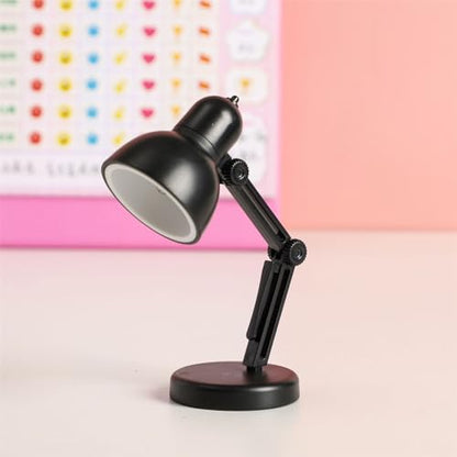 AYNEFY LED Desk Lamp Table Lamp with Detachable Magnetic Base Adjustable Brightness for Reading Work and Rest LED Desk Retro Design Swing Arm Table Lighting (Black) - size: Black