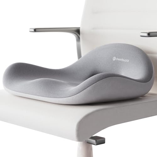 Extra Large Seat Cushion, Premium Memory Foam Office Chair Cushions for Long Sitting Sciatica & Tailbone & Back Pain Relief, Ergonomic Pressure Relief Seat Cushions for Car, Desk Chair - size: X-Large