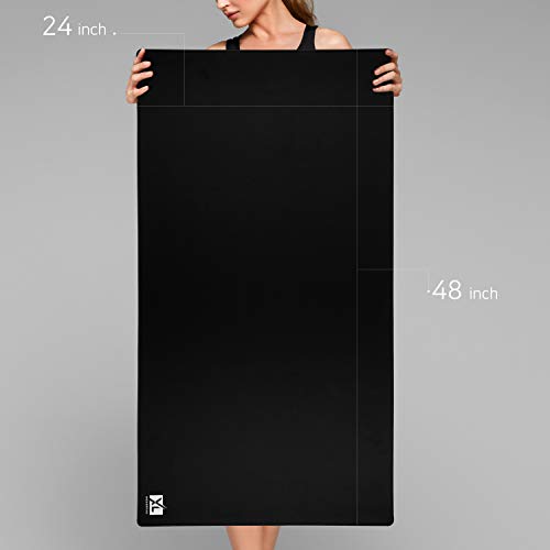3XL Huge Mouse Pads Oversized (48''x24'') - Extra Large Gaming XXXL Mousepad for Full Desk - Super Thick Nonslip Rubber Base and Waterproof Desktop Keyboard Extended Mouse Mat (Black, XXX-Large) - size: 3XL (48'' x 24'')