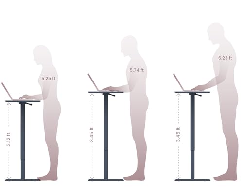 TopJob ANYDESK FOLD Mobile Standing Desk, Portable with Lockable Wheels, Foldable Stand Desk, Rolling Computer Workstations, Used for Home, Couch Side Table, Bedside Table in Bed Room Kitchen - color: Mint