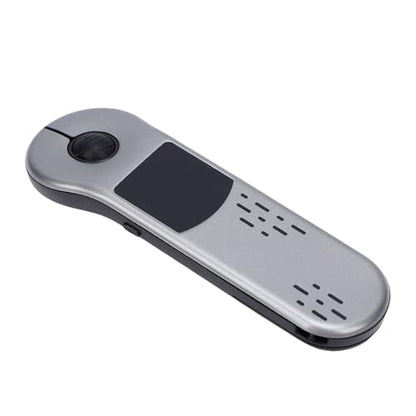 ciciglow Air Mouse, Rechargeable Wireless Presenter, 2.4G Bluetooth Presentation Clicker Mouse with Touchpad, Wireless Presenter Remote for PC Laptop PPT Pointer Camera (Grey) - color: Grey