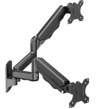 Dual Monitor Wall Mount for 13-32" Computer Screens - style: Dual Wall Mount