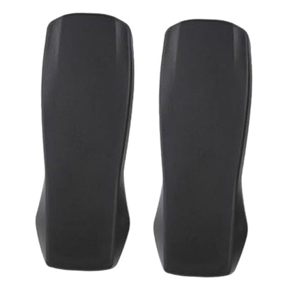 Milageto 2X Office Chair Armrest Pads Replacement PU Leather Universal Accessories Comfortable Water Resistant Office Chair Arm Rest, Style B