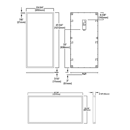 Metalux 2X 4 White Integrated LED Commercial Grade Recessed Panel 80CRI, 40W at 4000K 4858 Lumens