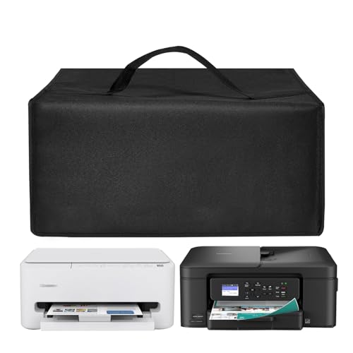 Printer Dust Cover for Canon PIXMA TS4320 /PIXMA TS6520 Inkjet Printer, | Printers Universal Anti-static Protective Nylon Covers Case for Brother Smart 1360 Inkjet Printer (Cover Only) - color: Black