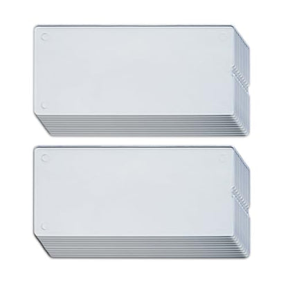 Blue Ginkgo 20-Drawer Cabinet Dividers, 20-Pack - color: Clear, size: 20 Drawer