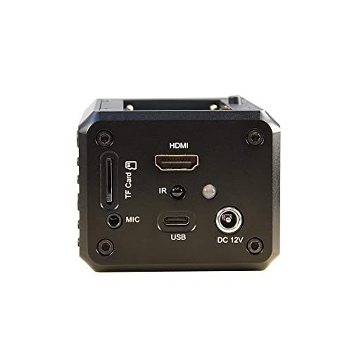 MOKOSE 4K Digital Camera 3" Screen 3840 * 2160/30FPS HDMI 1080P USB Webcam Support NP-F980 F970 F960 External Battery and 3.5MM Microphone with 10-55MM Telephoto Zoom Manual Lens - color: With 10-55MM Telephoto Zoom Manual Lens