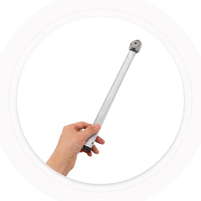 2pcs Manual Desk Lift Support Rod, Hand Crank Desk Extension Shaft, Height Adjustable Table Lift Rod for DIY Office Table Frame