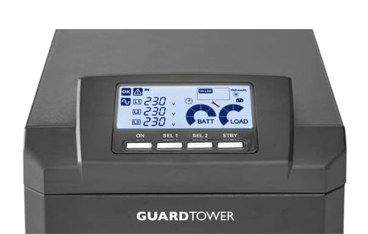 Riello Guard Tower 6kVA / 6kW 208/240V Hardwired in/Out Online Tower UPS (GTT-6000)