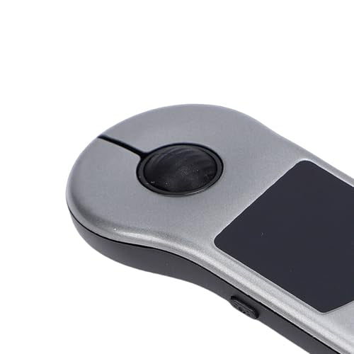 Bewinner Wireless Presenter Remote, Rechargeable Bluetooth Presentation Clicker with 2.4G USB Receiver for PC Laptop Meetings Teaching (Grey) - color: Grey