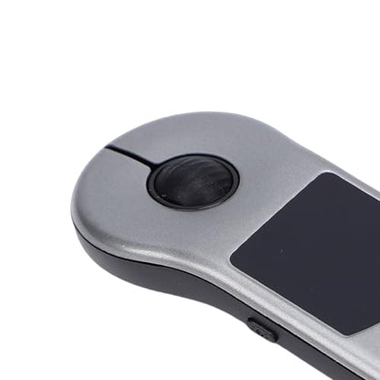 Bewinner Wireless Presenter Remote, Rechargeable Bluetooth Presentation Clicker with 2.4G USB Receiver for PC Laptop Meetings Teaching (Grey) - color: Grey