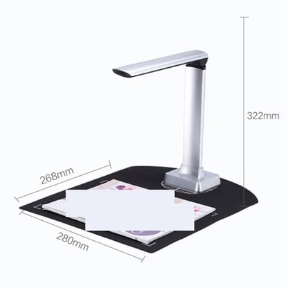 Document Scanner, High-Definition, High-Speed Document Camera with 13-megapixel Resolution for Invoices and Documents—Portable Teaching Presentation Scanner(13MP) - size: 13MP