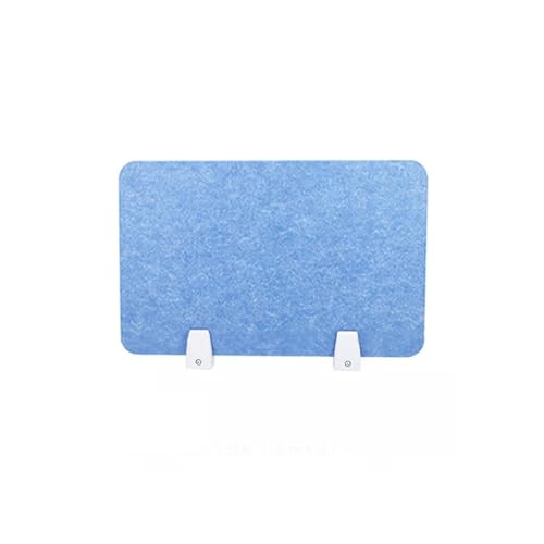 Desk Privacy Divider, Sound Proof Dividers, Clamp- Divider Acoustic DividerDesktop Standing Cubicle Partition for Classroom Libraries Room Table(Blue,40x40cm) - color: Blue, size: 40x40cm