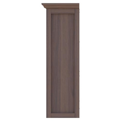OSCHF 9-Cube Open Bookcase with Base, 3-Tier Wooden Bookshelf, Walnut - color: Walnut, size: 9-Cube