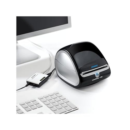 DYMO LabelWriter Print Server, Direct Thermal Output, Wireless Network for Label Makers