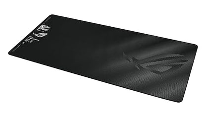ASUS ROG Sheath II XXL Gaming Mouse Pad – 35.4” x 15.7”, Advanced Cooling Fabric, 1.5X Smoother Textile-Weave Surface, Flat-Stitched Durable Edges, Non-Slip Base - Black - color: Black, size: 35.4L x 15.7W inches
