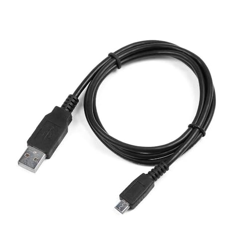 Micro USB Data Sync Power Charger Cable Cord for Charging Canon | ImageFORMULA P-215II P-21511 M111132 P215II P21511 Image Formula Portable Duplex Mobile Document Scanner