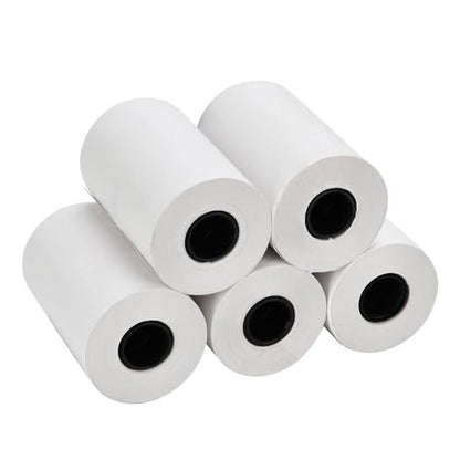 (25 Rolls) 2 1/4 x 85 Thermal Paper Receipt Rolls 2.25 x 85 ft, POS/Cash Register, Fits All Credit Card Terminals, Verifone VX510 VX570 FD50 T4220