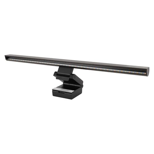 Computer Light Bar USB Powered LED Screen Light, Dimmable Display Lamp with 15 Lighting Modes Touch Control, Asymmetric Eye Protection for Home Office Gaming Desk