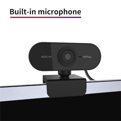 Streaming Camera 1080p HD Webcam USB Pc Camera Webcam for Pc Gaming | Computer Web Cameras for Desktop Computer Accessories with Microphone,Fast Auto Focus, Rotatable Lens Gaming Stuff