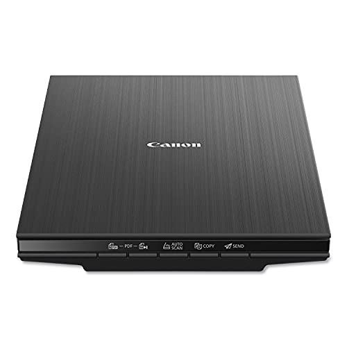 Canon CanoScan LiDE 400 Slim Scanner, 7.7" x 14.5" x 0.4", Document & Photo Scanner, Black - style: 400 Slim Scanner