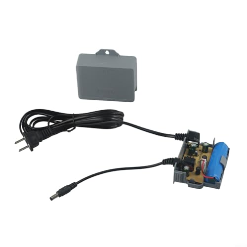 for MINI UPS, 800mAh/1200mAh/1800mAh Uninterruptible Power Supply DC Output 5V/2A DC 12V/2A, Power Supply Backup for Router, Modem, Security Camera(12V-1800 mAh)