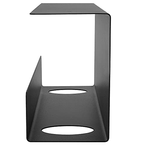 ZhiYo 16.5in Under Desk Cable Management Tray, 3in W x 4.7in H, Black - size: 3in W x 4.7in H x 16.5in L