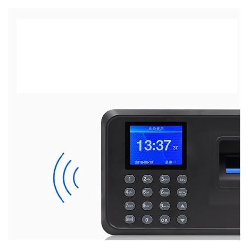 Punch Card Machine for Employees Small Busines Biometric Employee Smart Fingerprint Sign-in Attendance Machine for Offices, Factories, Hotels, Schools and More(F06) - size: F06