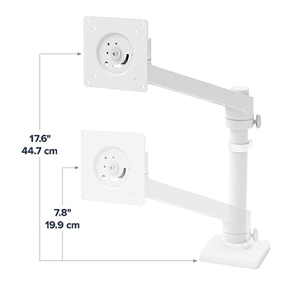 Ergotron – NX Single Laptop Arm, VESA Notebook Tray Desk Mount – for Laptops Up to 17.3 Inches, 0 to 12 lbs – White - color: White