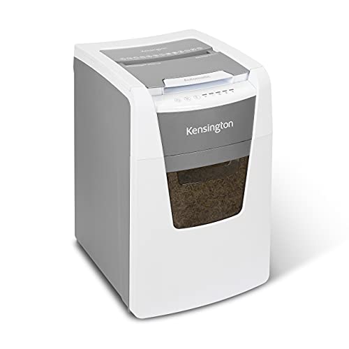 Kensington Shredder - New OfficeAssist 150-Sheet Auto-Feed Micro Cut Anti-Jam Paper and Credit Card Home Office Shredder with 11.6 gallons Pullout Wastebasket (K52050AM) - style: 150-Sheet