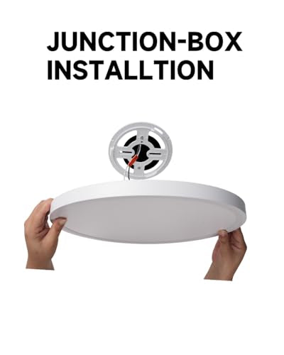 15 Inch LED Ceiling Light - Dimmable 2700-5000K 5CCT Selectable, 32W 3800LM, Round Flat Panel Low Profile Light Fixtures for Hallway, Kitchen, Bedroom, Laundry, 15 Inch 2Pack White - color: White-2 Pack, size: 15 Inch