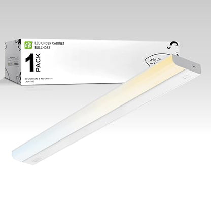 ASD LED Under Cabinet Lighting Hardwired, 32 Inch 16W 2700K-5000K Selectable, 1436LM, CRI90+, Direct Wire Linkable Under Counter Lights for Kitchen, Dimmable Under Cabinet Lights, White, UL Certified - color: 32 Inch White, size: 1 Pack