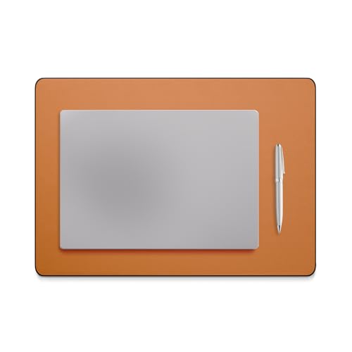 Jotsome Leather Desk Pad Mat, 17" x 12", Tan
