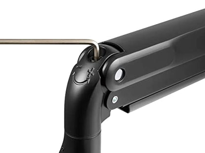 Monoprice Heavy-Duty Single-Monitor Full-Motion Adjustable Gas-Spring Desk Mount for 32-49in Screen Computer Monitor Stand - Workstream Collection