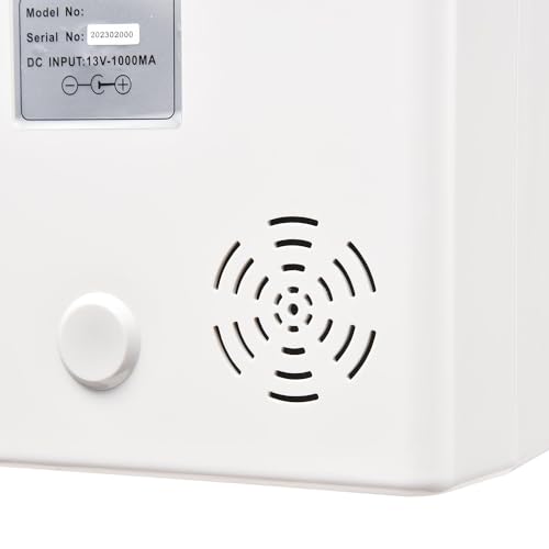 Electronic Time Clock Attendance Machine, LCD Display, Automatic Time Calibration, Wall-Mounted Desktop Employee Attendance Punch Time Clock Recorder (Time Systems + Card Rack)